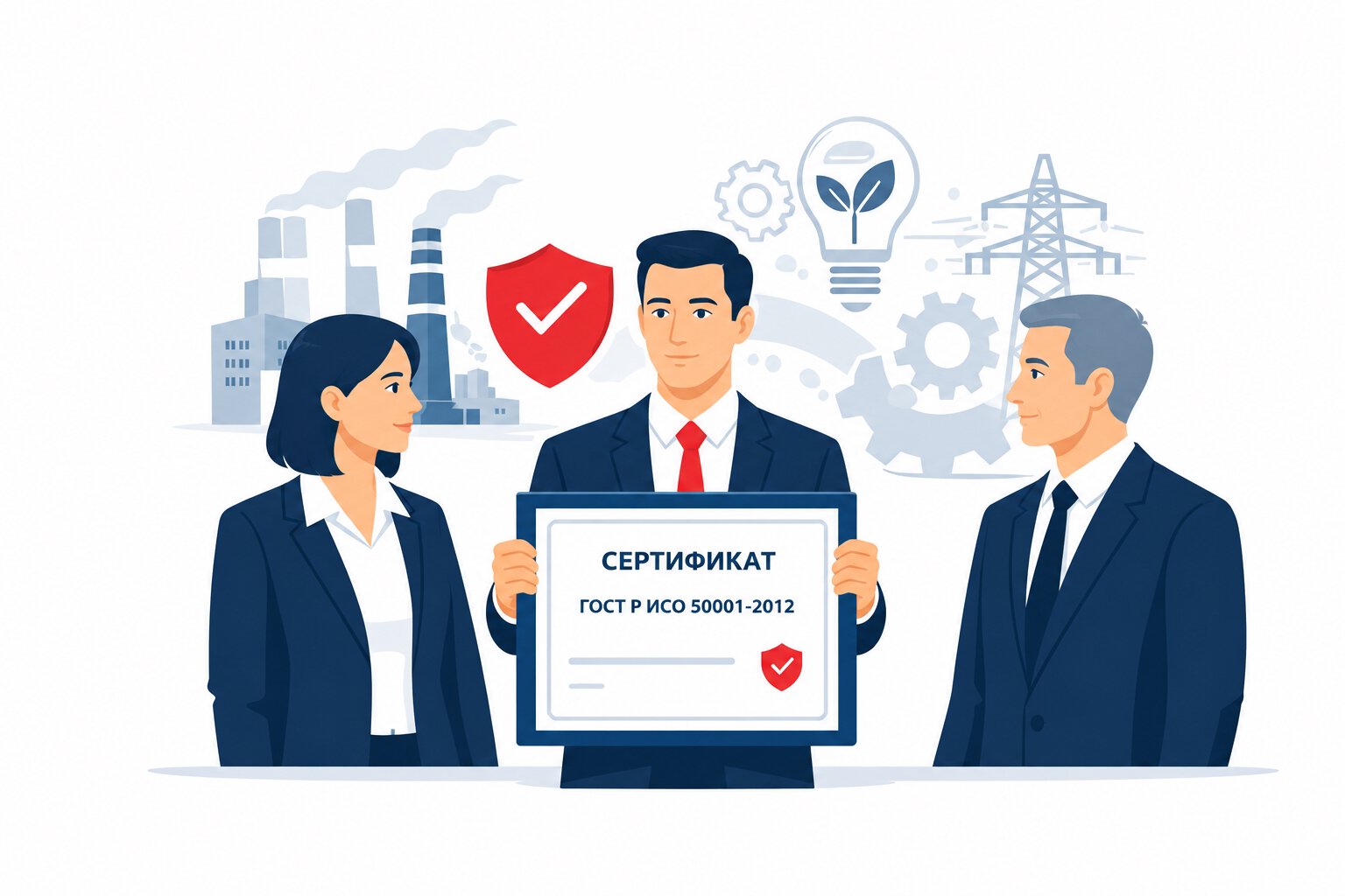 Оформление сертификата ГОСТ Р ИСО 50001-2012 в Томске и по всей Томской области