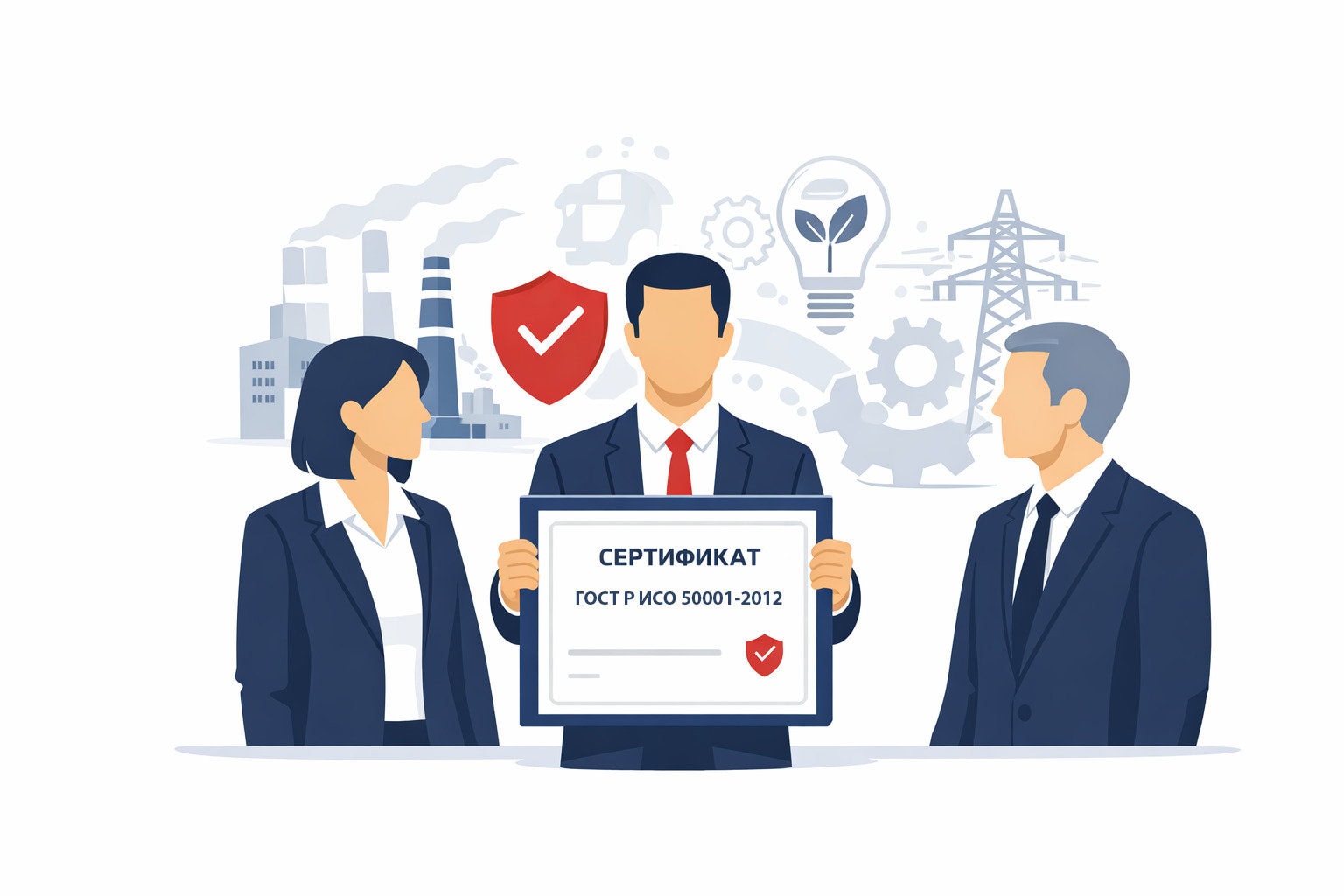 Оформление сертификата ГОСТ Р ИСО 50001-2012 в Томске и по всей Томской области