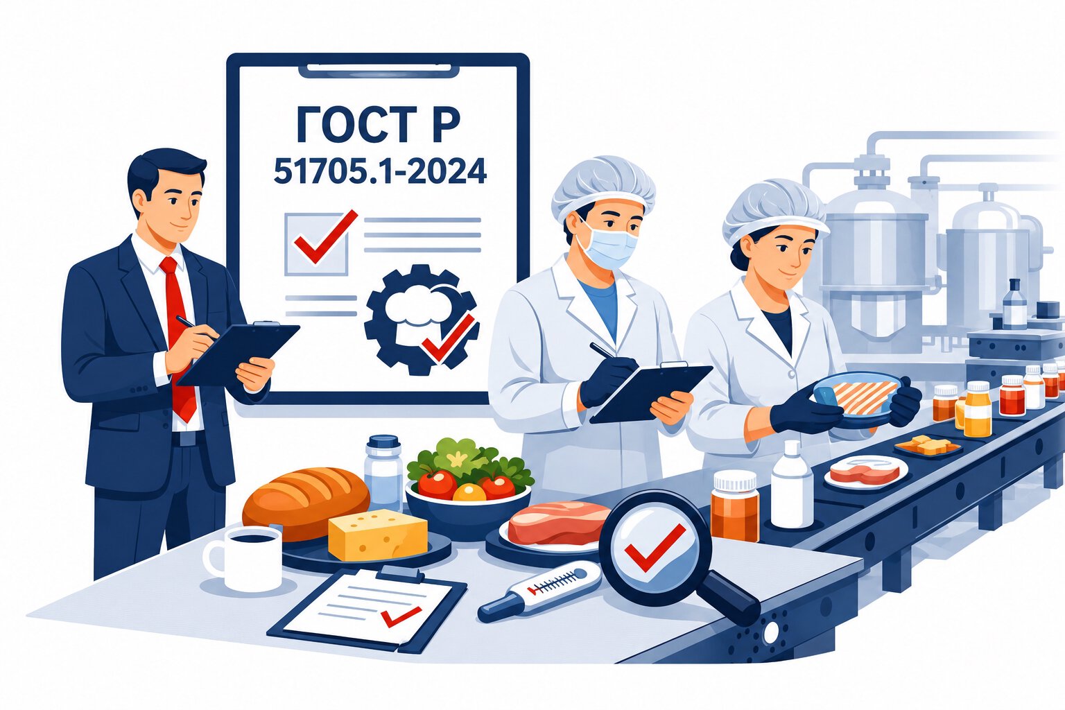 Оформление ГОСТ Р 51705.1 2024 ХАССП в Томске	