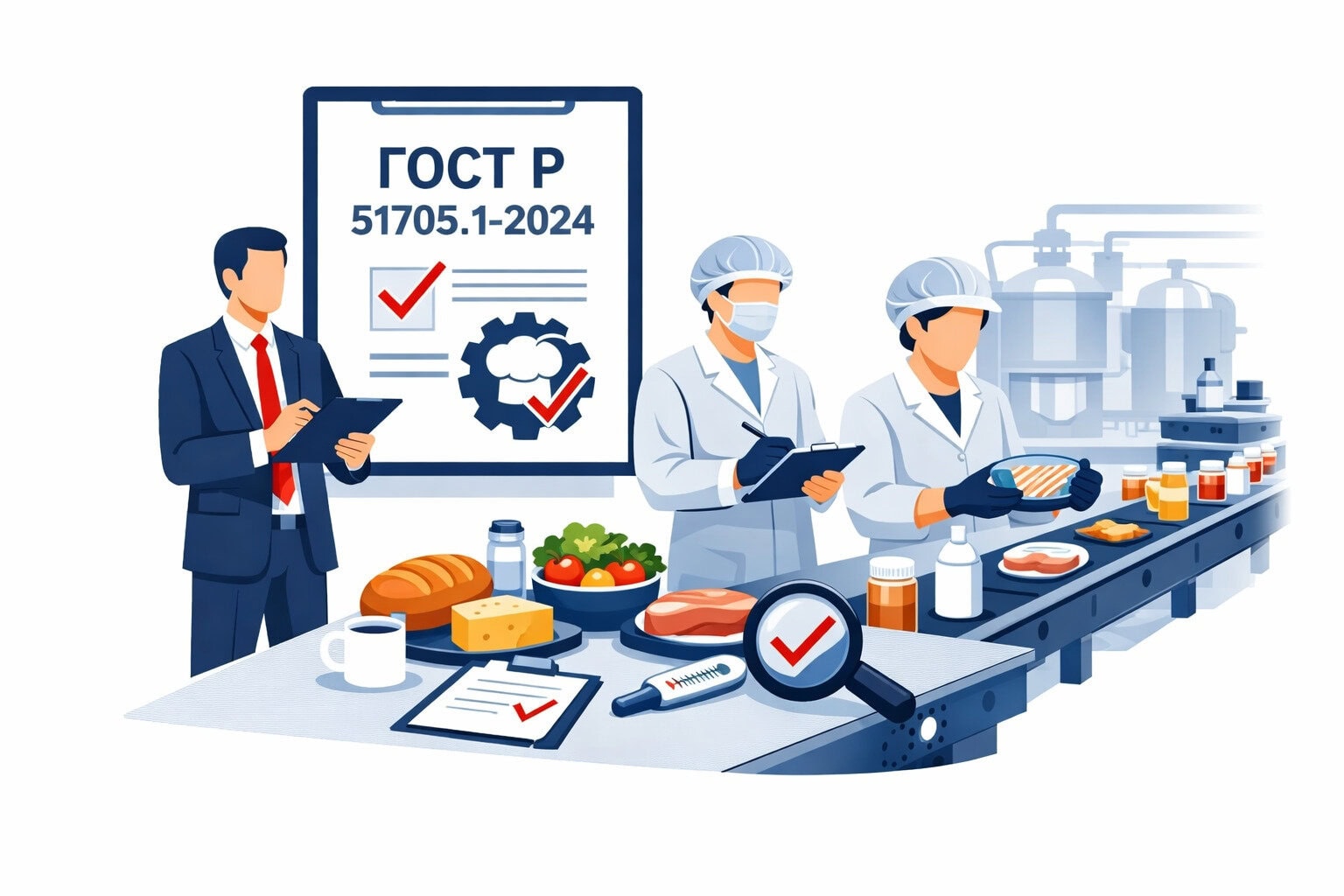 Оформление ГОСТ Р 51705.1 2024 ХАССП в Томске	
